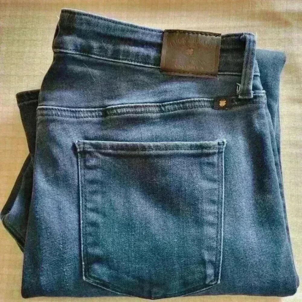Lucky Brand Hayden Skinny Jeans Country Coastal Cowgirl Western Size 14  32